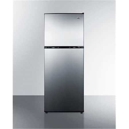 Summit Appliance Summit Appliance CP972SS 22 in. Freestanding Top Freezer Refrigerator; Black CP972SS